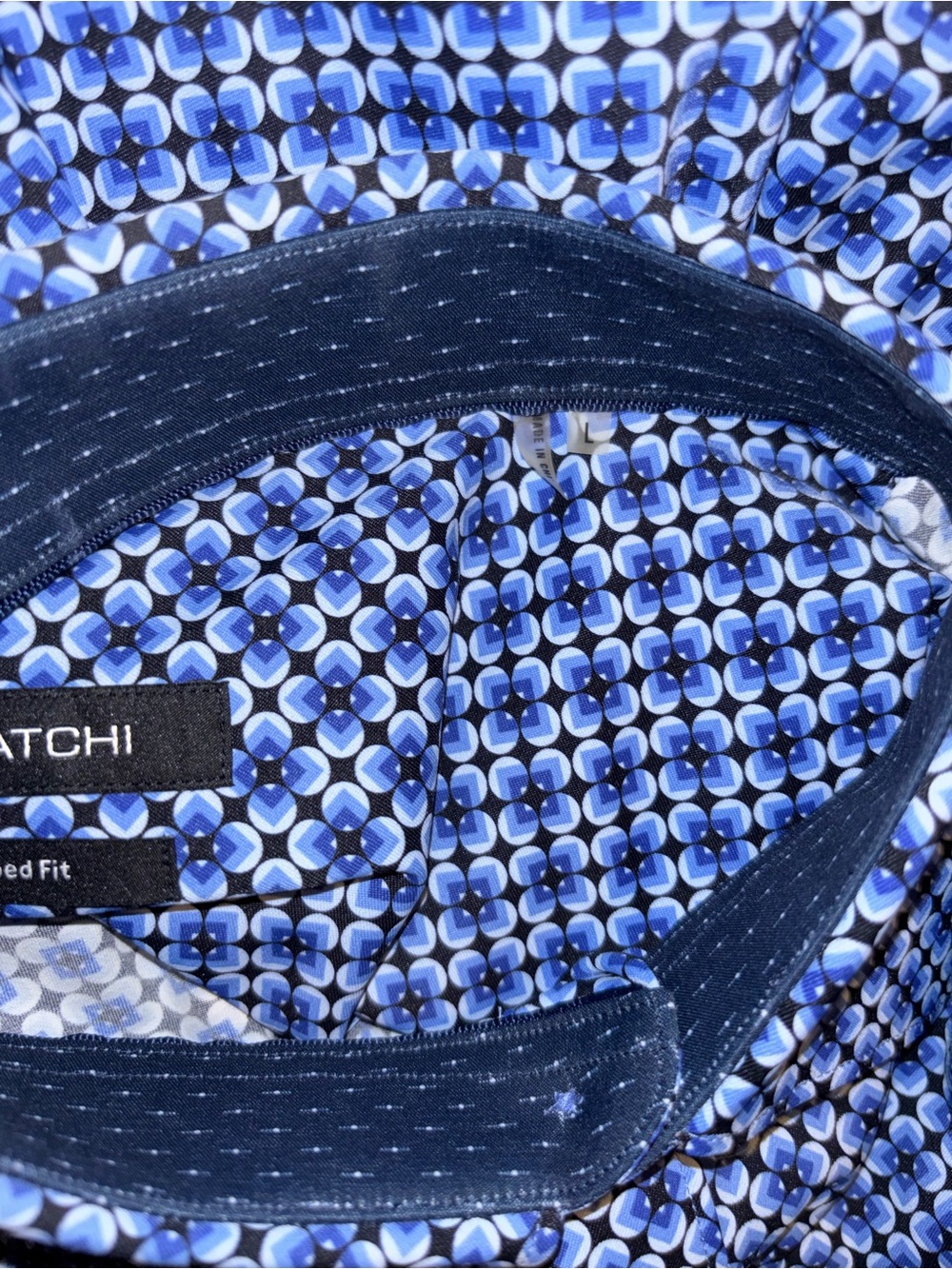 Bugatchi Casual Button-Down Shirts LARGE NWOT - Picture 9 of 10